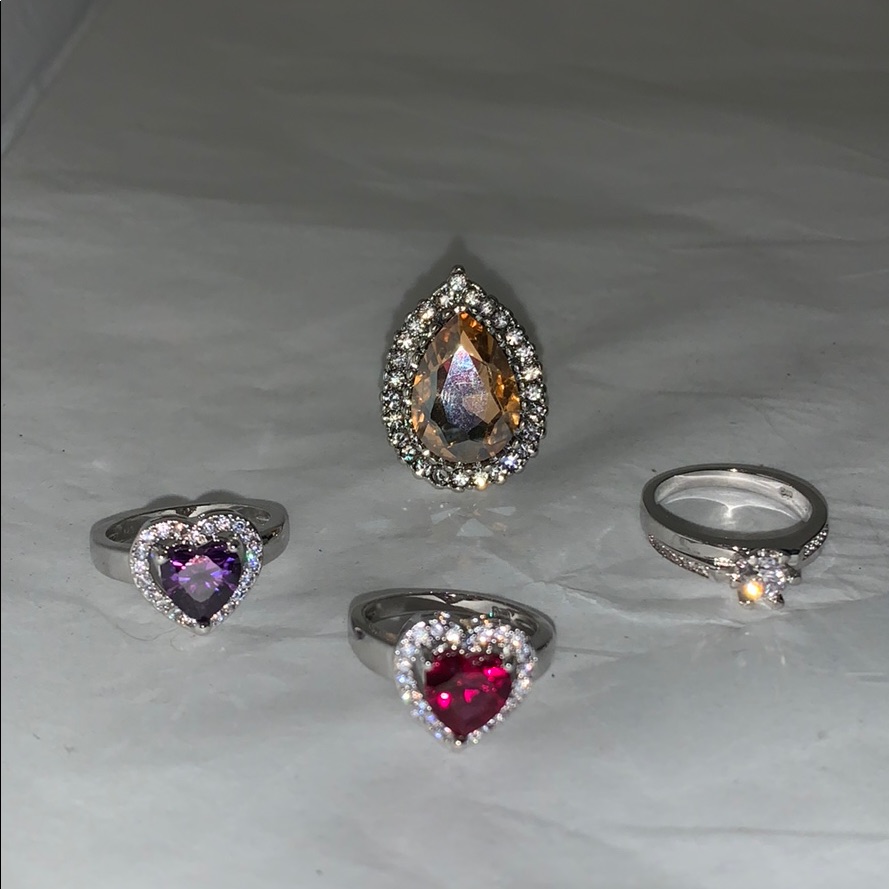 4pc Fashion Rings